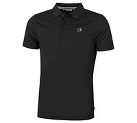 Calvin Klein Hommes Central Polo de Golf - Noir - XXXXXL