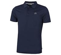 Calvin Klein Hommes Central Žvacuant l'humiditŽ Polo de Golf - Marine - S