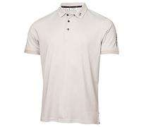 Calvin Klein Hommes Concord Humidité Polo de Golf - Pale Argent Marl - M