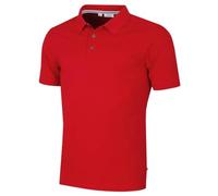 Calvin Klein Hommes Côte Nord Humidité Polo Shaking Polo - Rouge - S