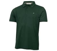 Calvin Klein Hommes Planet Friendly Žvacuant l'humiditŽ Polo - Bottle Vert - M