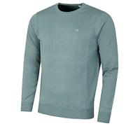 Calvin Klein Hommes Ras du Cou en Coton Pull - Sage - XXXL