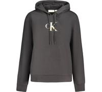 Calvin Klein Hoodie de transition en coton avec logo imprimé - Sweatshirt manches longues pour femmes/hommes : Taille - XL Taille : XL