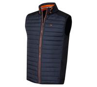 Calvin Klein Hybrid CK Insulate Gilet léger Homme - Marine/Orange - S