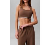 Calvin Klein Icon Sport Bra Medium Support Shitake Taille: M | Culottes Outlet | Femme