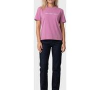 Calvin Klein Inst. Logo Classic T-shirt Raspberry Cream Taille: S | Chemises Outlet | Femme | Rose