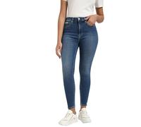 Calvin Klein Jean Femme High Rise Ankle Skinny Fit, Bleu (Denim Medium), 32W