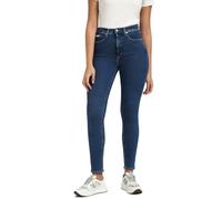 Calvin Klein Jean Femme High Rise Ankle Skinny Fit, Bleu (Denim Medium), 34W