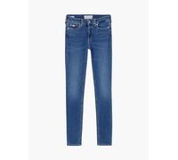 Calvin Klein Jean Femme Mid Rise Skinny Fit, Bleu (Denim Dark), 30W/30L