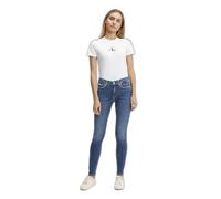 Calvin Klein Jeans Mid Rise Skinny J20J221581 Pantalons, Denim (Denim Dark), 34W / 30L Femme