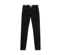Calvin Klein Jean Femme Mid Rise Skinny Fit, Noir (Denim Black), 28W/30L