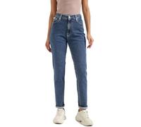 Calvin Klein Jean Femme Mom Jean Tapered Fit, Bleu (Denim Medium), 31W/32L
