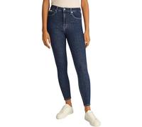Calvin Klein Jean Femme Super Skinny Ankle Taille Haute, Bleu (Denim Dark), 31W