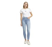 Calvin Klein Jean Femme Super Skinny Ankle Taille Haute, Bleu (Denim Light), 27W