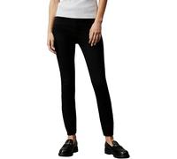 Calvin Klein Jean Femme Super Skinny Ankle Taille Haute, Noir (Denim Black), 28W