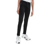 Calvin Klein Jean Garçon Skinny Stretch, Noir (Clean Black Stretch), 14 Ans 10 ans