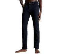 Calvin Klein Jean Homme Slim Taille Mi-Haute, Noir (Denim Black), 29W/32L