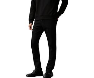 Calvin Klein Jean Homme Slim Taille Mi-Haute, Noir (Denim Black), 33W/34L
