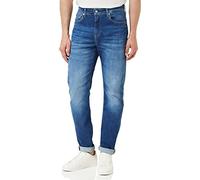 Calvin Klein Jean Homme Slim Taper Taille Mi-Haute, Bleu (Denim Dark), 32W/30L