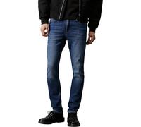 Calvin Klein Jean Homme Slim Taper Taille Mi-Haute, Bleu (Denim Dark), 38W/34L