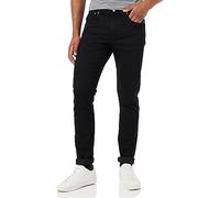 Calvin Klein Jean Homme Slim Tapered Fit, Noir (Denim Black), 33W/32L
