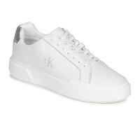 Calvin Klein Jeans Baskets basses CHUNKY CUPSOLE LACEUP LTH MET in Blanc 38