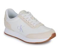 Baskets Calvin Klein Runner Laceup Low Mi pour Femme 39 Blanc