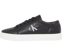 Calvin Klein Jeans Baskets Cupsole Homme avec Logo, Noir (Black), 40