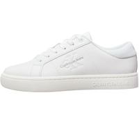 Calvin Klein Jeans Femme Classic Cupsole LOWLACEUP LTH WN YW0YW01444 Baskets, Blanc (Bright White/Plein Air), 39 EU