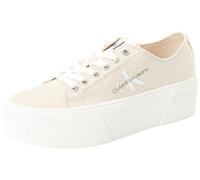 Calvin Klein Jeans Baskets Plateforme Femme, Rose (Whisper Pink/Bright White), 40