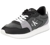 Baskets Grises Femme Calvin Klein Jeans Low Lace 36