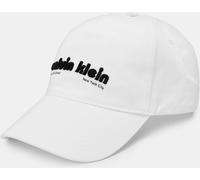 Calvin Klein Jeans Bauhaus Logo Baseball Cap Blanc Brillant Taille unique Unisex