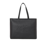 Calvin Klein Cabas Sac Femme Sculpted Slim avec Logo, Noir (Black), Taille Unique