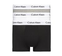 Calvin Klein Jeans Calecons et Slips 3p Low Rise Trunk 998 Black/White/Grey Heather L