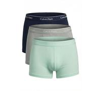 Calvin Klein Jeans Calecons et Slips Trunk 3pk, tm6 41c Shoreline w/DTM WB/Misty Grey w/S