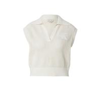 Calvin Klein Jeans Cardigan 'Cropped Crochet' beige clair, Taille S