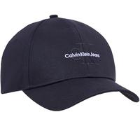 Calvin Klein Jeans Casquette Femme Mono Logo Baseball, Noir (Black/Pastel Lilac), Taille Unique