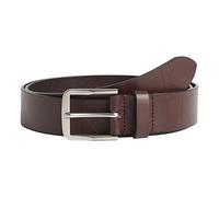 Calvin Klein Jeans Ceinture Homme Forged Classic Belt 3.5 cm Aop en Cuir, Marron (Bitter Brown), 100 cm