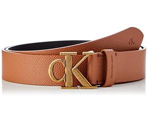 Calvin Klein Jeans Ceinture Mono Hardware 35 mm, Cognac, 100