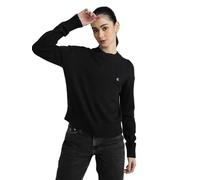 Calvin Klein Jeans CK EMBRO BADGE SWEATER Pull-over Femme, Noir (Ck Black), XXL
