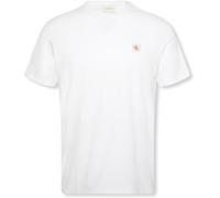 Vêtements Calvin Klein Jeans Ss Badge 30S Jersey LV04RC272G pour Homme M Blanc