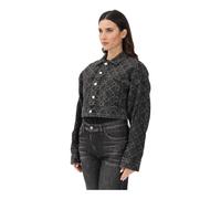 Calvin Klein Jeans - Denim Jacket - Femme - Vestes - Noir - Taille: 38 FR