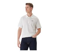 Calvin Klein SS Easy Monologo Casual Pique Po LV04RF209G Polos pour Homme, Blanc, M