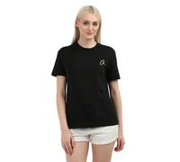 Calvin Klein Jeans EMBROIDERED CK REGULAR TEE T-shirt à manches courtes Femme, Noir (Ck Black), L