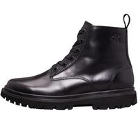 Calvin Klein Jeans EVA BOOT MID LACEUP MG LTH Bottes Femme, Noir (Triple Black), 36 EU
