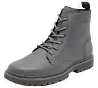Calvin Klein Jeans EVA MID LACEUP BOOT LTH Bottes Homme, Gris (Charcoal Grey), 43 EU