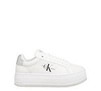 Calvin Klein Jeans Femme Basket Bright White - Silver 39 EU
