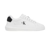 Calvin Klein Jeans, Femme, Chaussures, Blanc, Taille: 39 EU sneaker Pelle