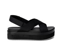 Calvin Klein Jeans, Femme, Chaussures, Noir, Taille: 37 EU Sandales Plateforme Collection Printemps/Été