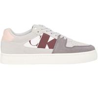 Calvin Klein Jeans Femme Classic Cupsole NBS Mix YW0YW01612 Baskets, Gris (Oyster Mushroom/Stormfront), 37 EU